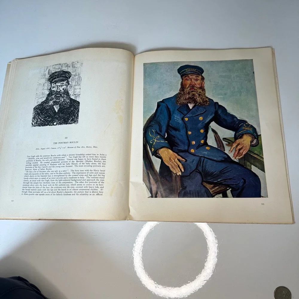 Van Gogh The Folio Art Books Art Book H. Jedding‎ Vintage Art Italy